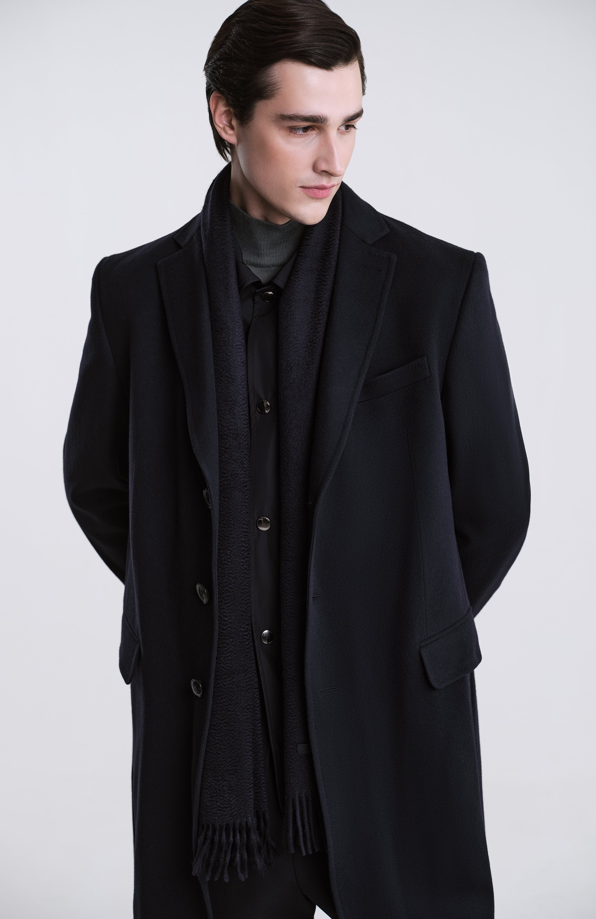 Кашемировый шарф ZEGNA, арт. E8L41SA6/26N, фото 5