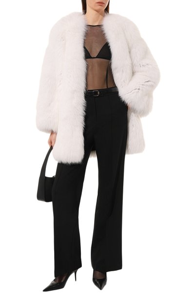 Шуба из меха лисы GIULIA GURMAN, арт. CJ34078W4, фото 2