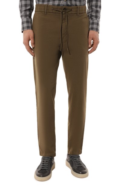 Хлопковые брюки BOSS ORANGE, арт. 50523146, фото 3