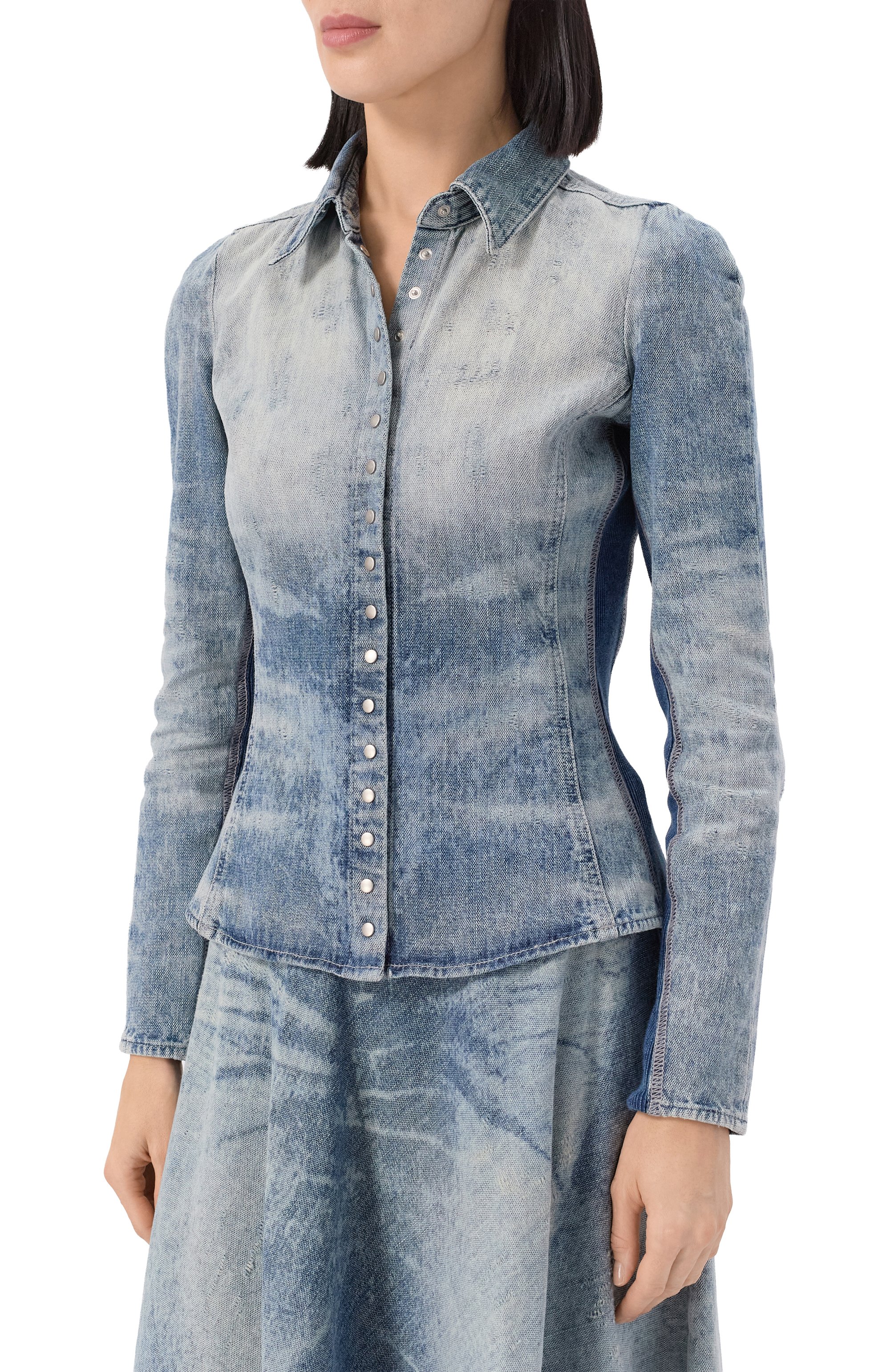 Джинсовая рубашка de-masly DIESEL, арт. A21284/068TY, фото 3