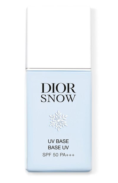 Женское осветляющая база под макияж spf 50 pa+++ dior snow uv base, оттенок голубой (30ml) DIOR, арт. C099700663