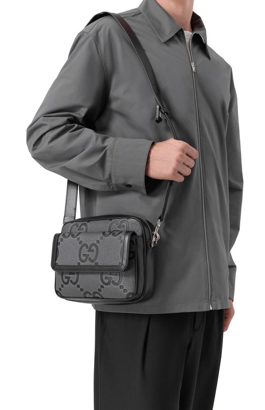 Кожаная сумка Gucci 794088/AAECE Серый  794088/AAECE Фото 2