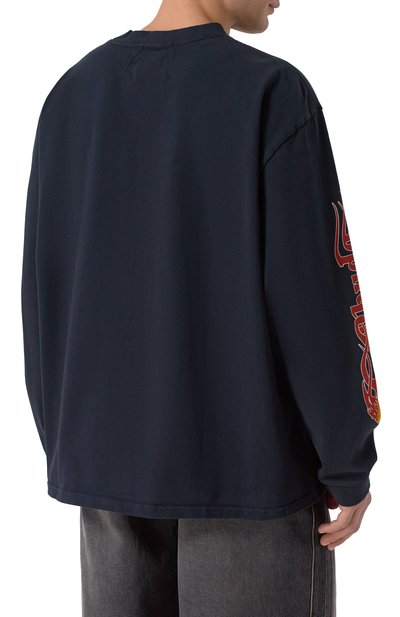 Хлопковый лонгслив RHUDE, арт. RHFW25TT08012, фото 4