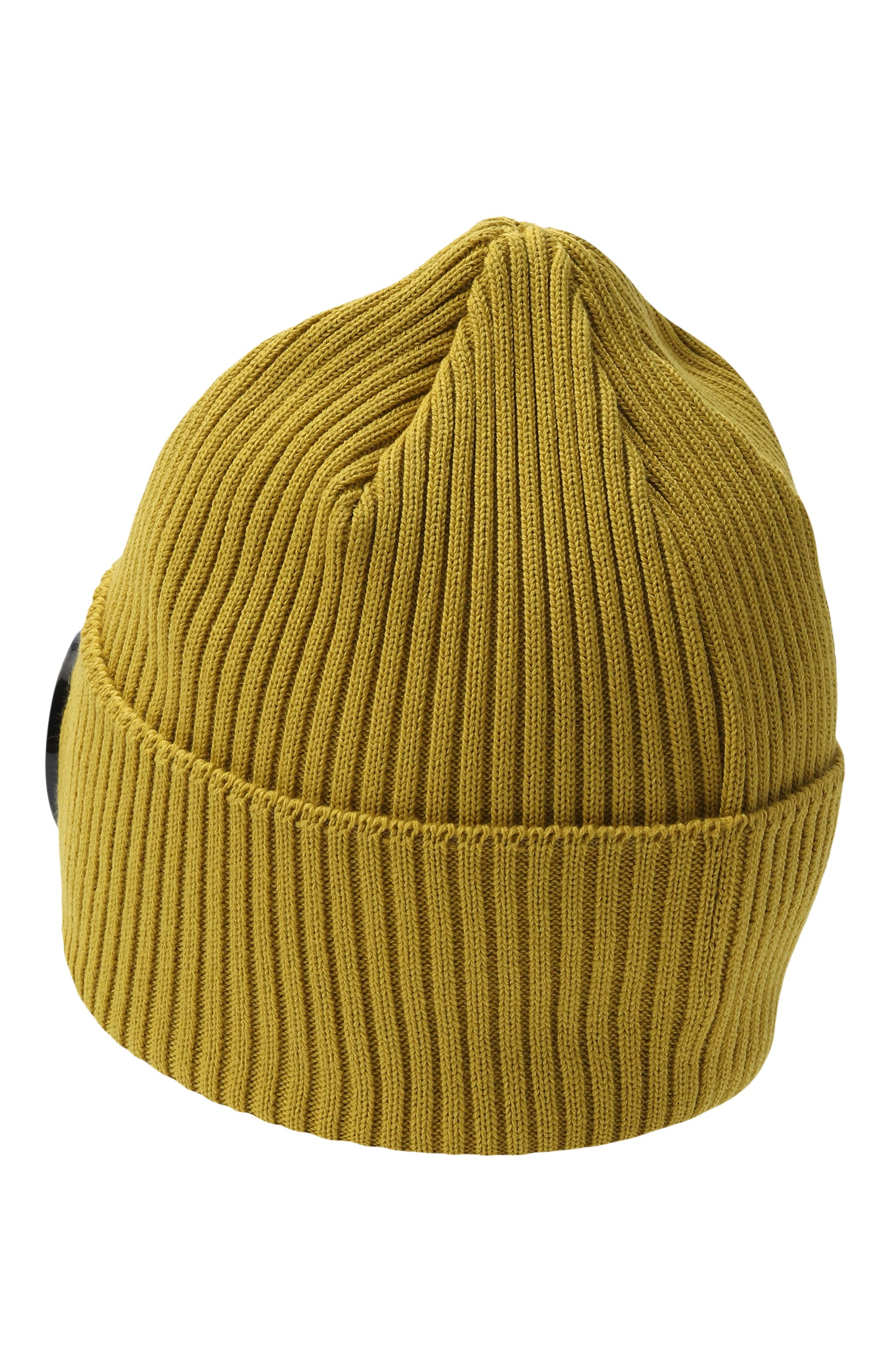 Хлопковая шапка C.P. COMPANY желтого цвета по цене 18550 руб., арт. 20CMAC747A/000727A, фото 2 Хлопковая шапка C.P. COMPANY, арт. 20CMAC747A/000727A, фото 2