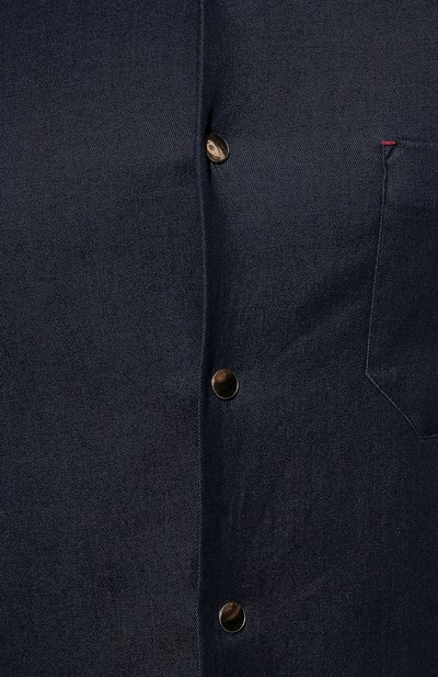 Хлопковая рубашка KITON, арт. UMCNERHH0831001, фото 5