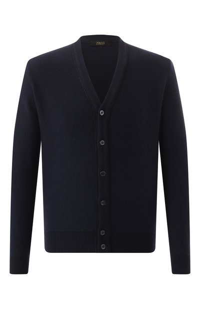 Мужской кардиган из шерсти и кашемира ZILLI, арт. KCA001M0223VTRI00