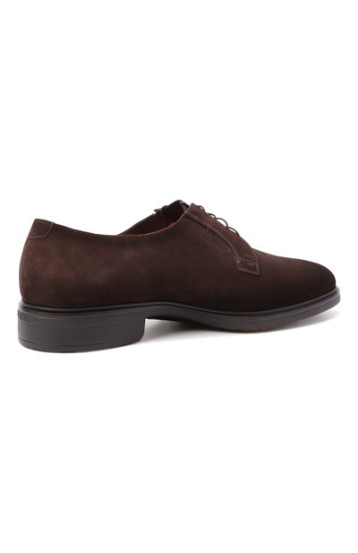 Замшевые дерби easy SANTONI, арт. MGEG19291NEAXGEX, фото 5