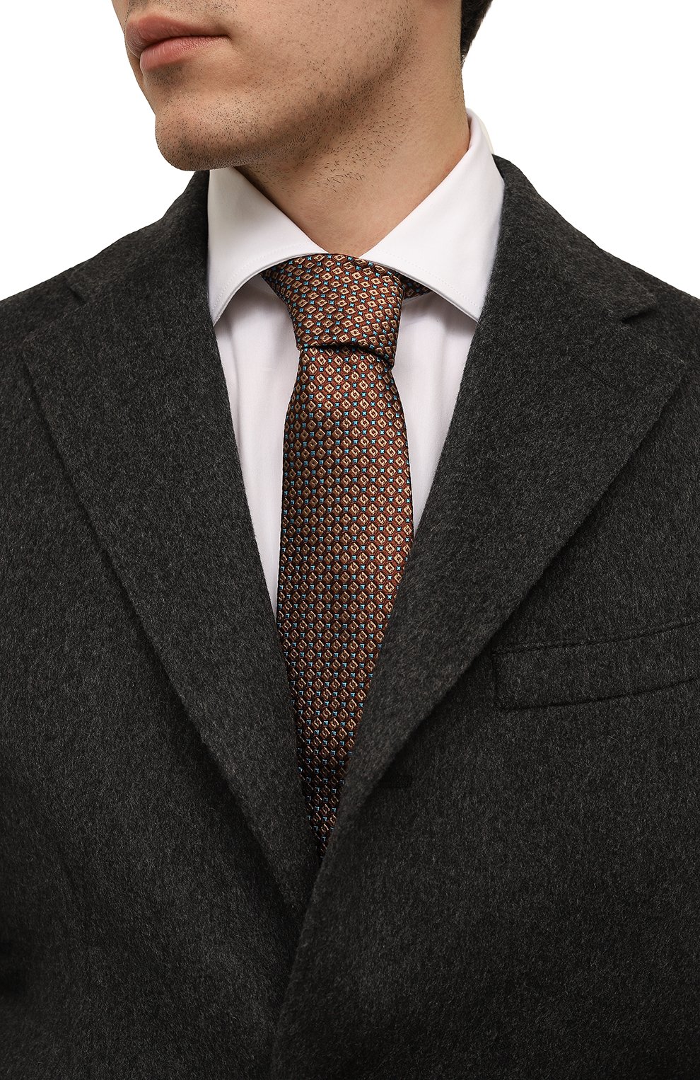 Шелковый галстук ALTEA, арт. 2321368, фото 2