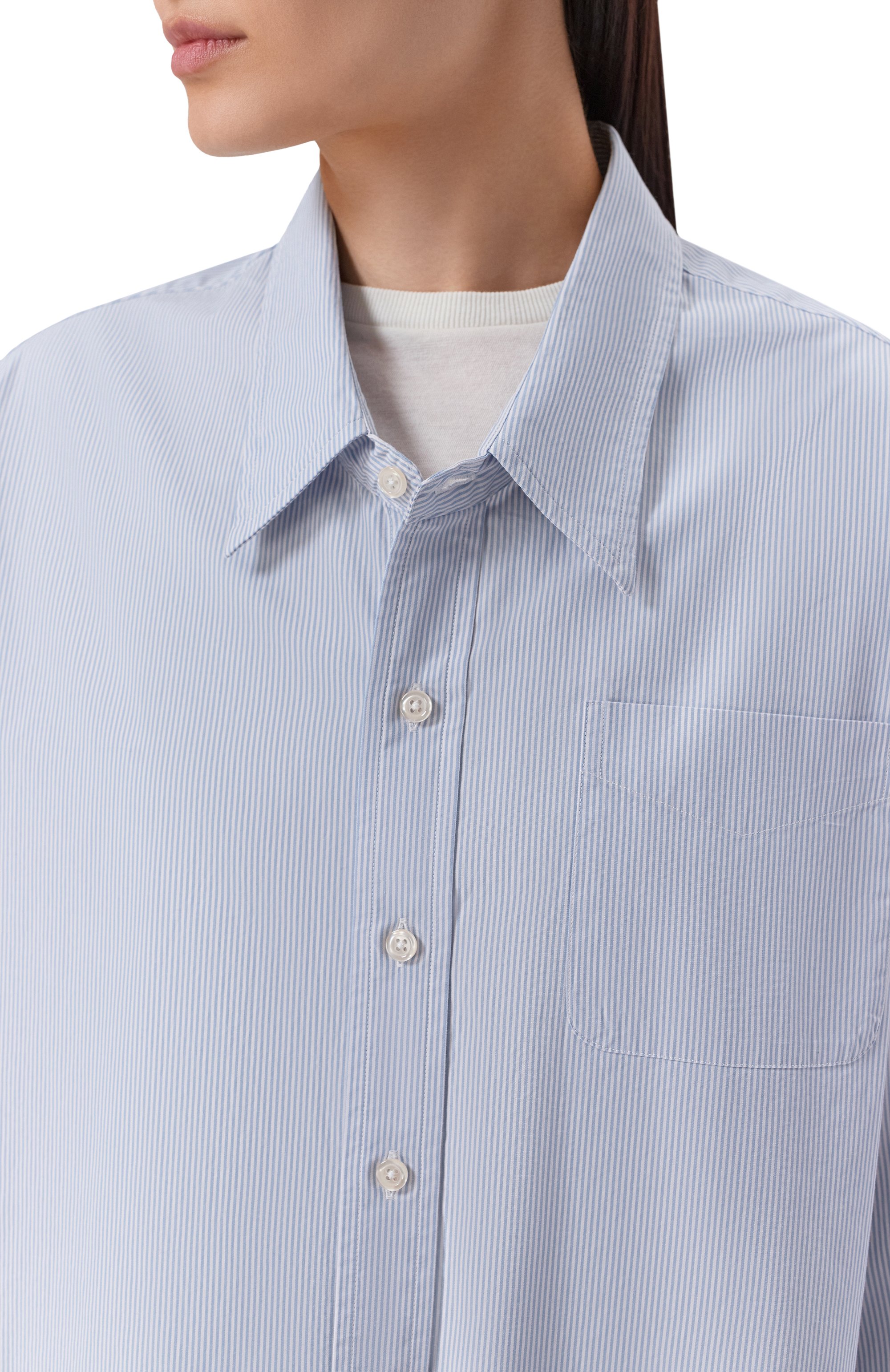 Хлопковая рубашка R13, арт. R13W7469-302, фото 5