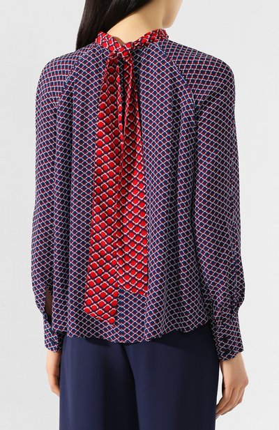 Блузка из вискозы KENZO, арт. FA52T017051F, фото 4