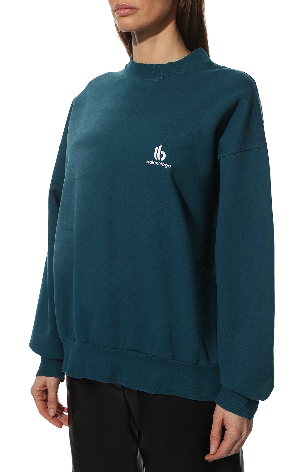 Хлопковый свитшот BALENCIAGA, арт. 676629/TLVH7, фото 3