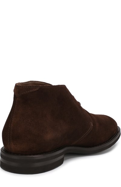Замшевые ботинки на шнуровке BRUNELLO CUCINELLI, арт. MZUCHPF183, фото 4