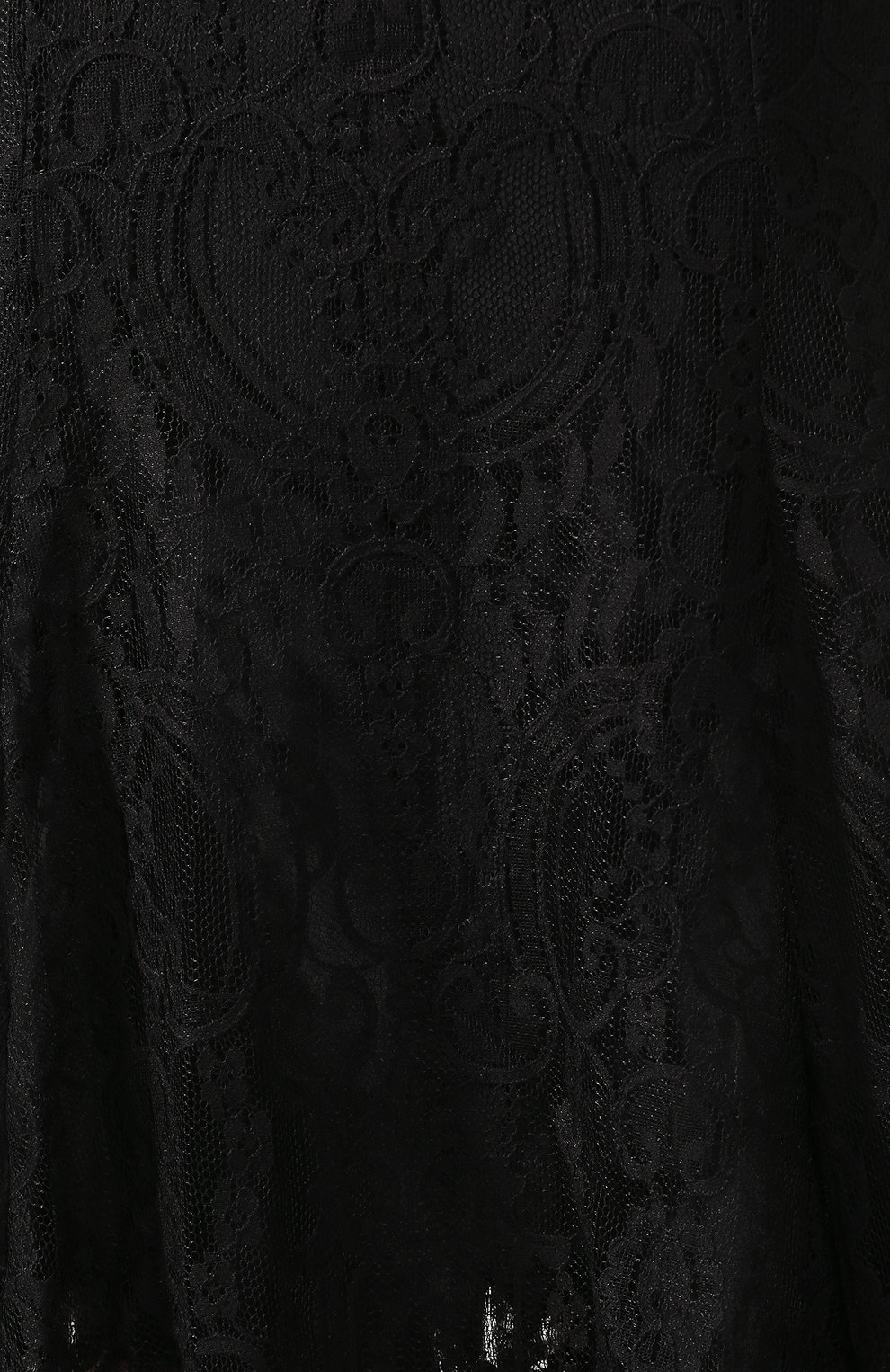 Кружевная юбка DOLCE & GABBANA черного цвета по цене 156500 руб., арт. F4BQ3T/FLMUV, фото 5 Кружевная юбка DOLCE & GABBANA, арт. F4BQ3T/FLMUV, фото 5
