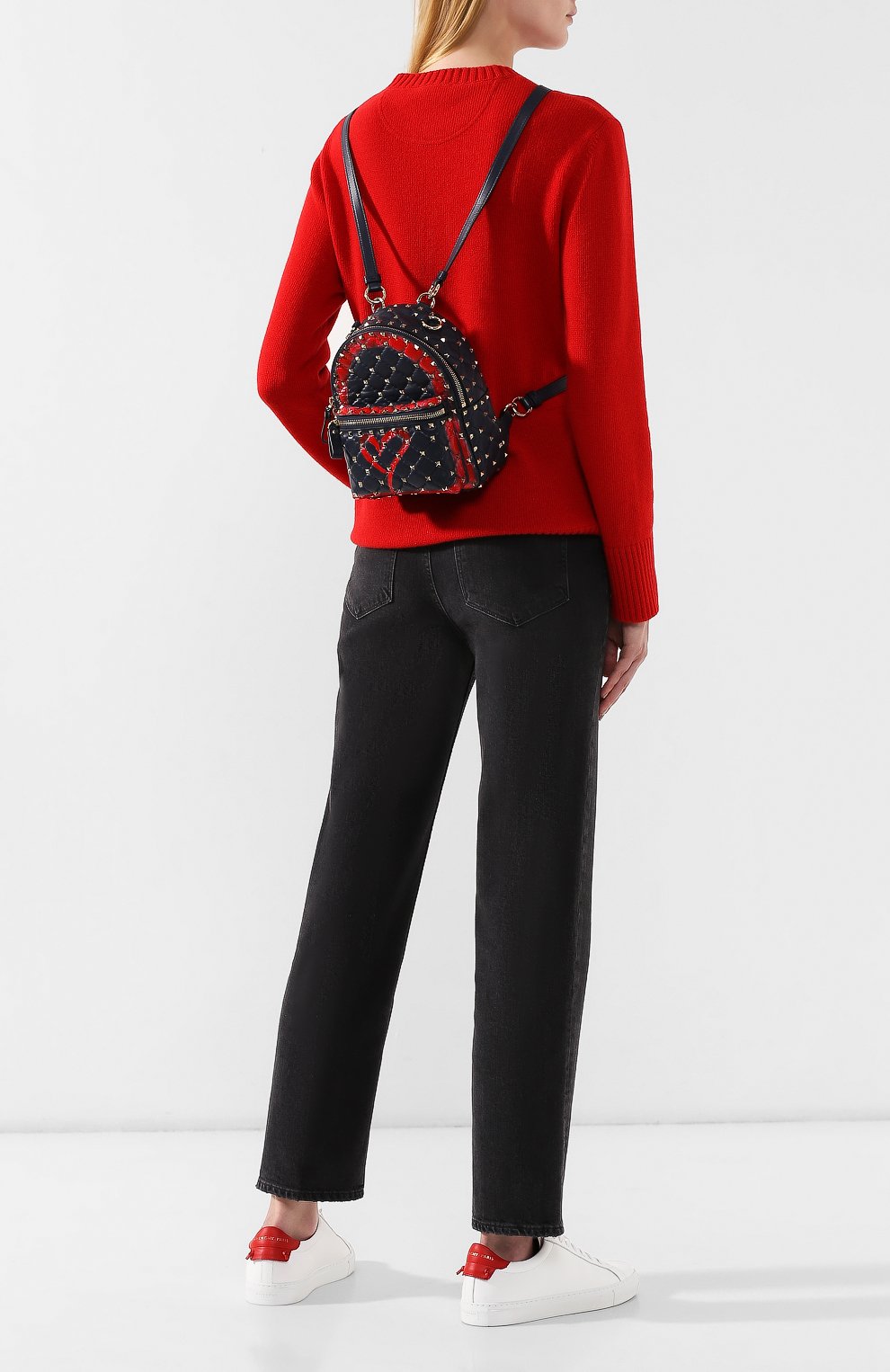 Рюкзак rockstud spike mini VALENTINO, арт. SW2B0B63/NZW, фото 2