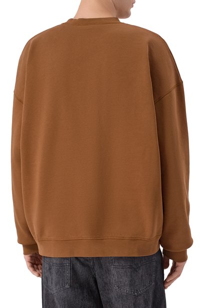 Хлопковый свитшот DSQUARED2 коричневого цвета по цене 49950 руб., арт. S74GU0930/D25029, фото 4 Хлопковый свитшот DSQUARED2, арт. S74GU0930/D25029, фото 4