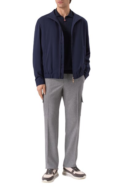 Шерстяные брюки-карго MVST серого цвета по цене 134000 руб., арт. M25.1MM.T412/981, фото 2 Шерстяные брюки-карго MVST, арт. M25.1MM.T412/981, фото 2