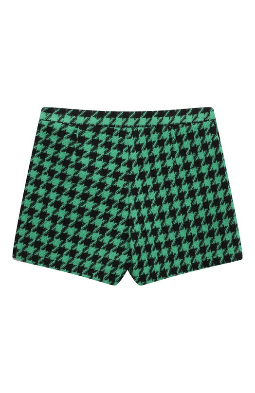 Хлопковые шорты MSGM kids Зелёный, фото 2