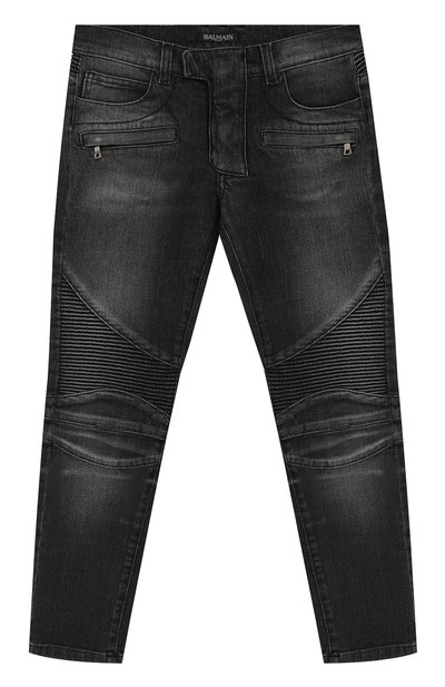 Джинсы с декоративными потертостями BALMAIN, арт. 6K6570/KD860/4-10, фото 1