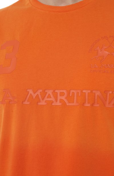 Хлопковая футболка LA MARTINA, арт. VMR310/JS206, фото 5