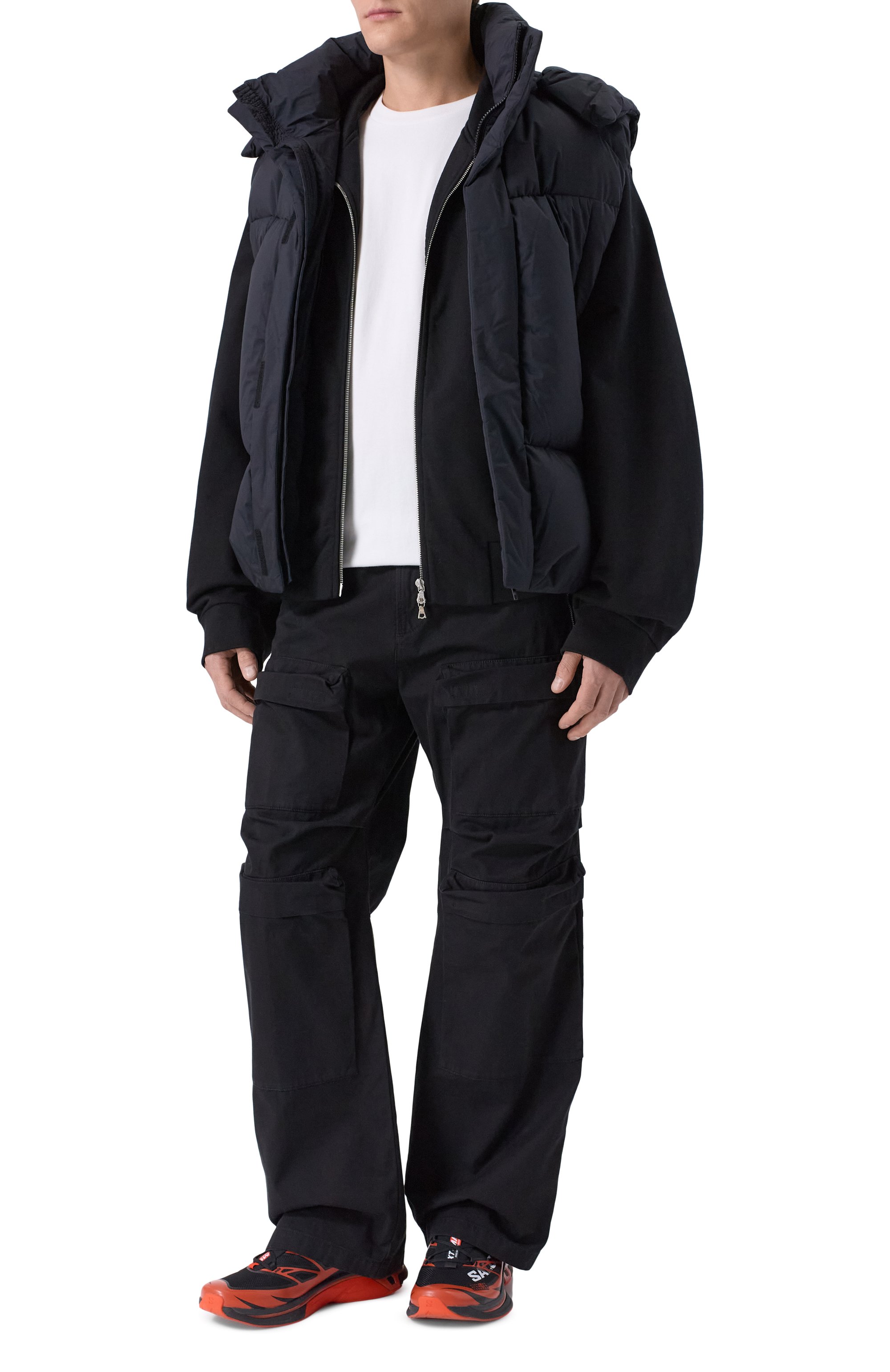 Текстильные кроссовки mm6 maison margiela x salomon xt-6 MM6, арт. SH1WS0020/P6303, фото 2