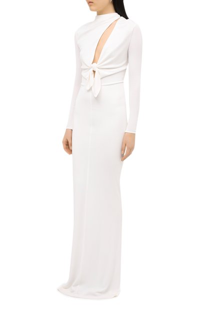 Платье-макси TOM FORD белого цвета по цене 435000 руб., арт. ABJ456-FAX162, фото 3 Платье-макси TOM FORD, арт. ABJ456-FAX162, фото 3