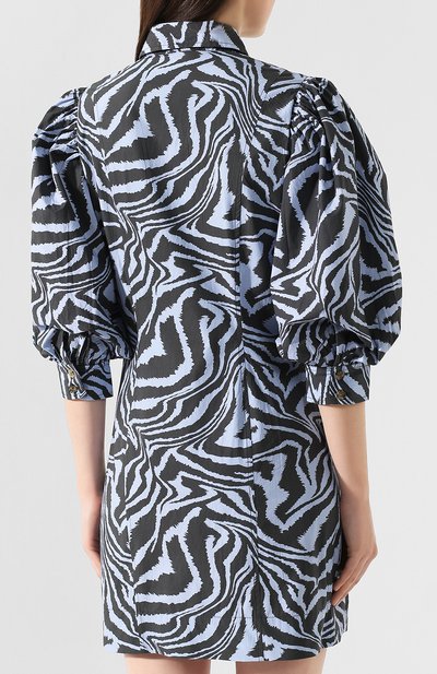 Хлопковое платье GANNI, арт. F4329, фото 4