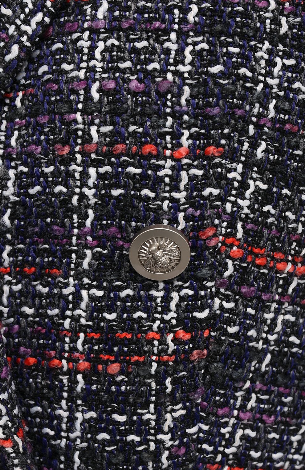 Жакет из вискозы SEVEN LAB разноцветного цвета по цене 24150 руб., арт. JK20-tw violet, фото 5 Жакет из вискозы SEVEN LAB, арт. JK20-tw violet, фото 5