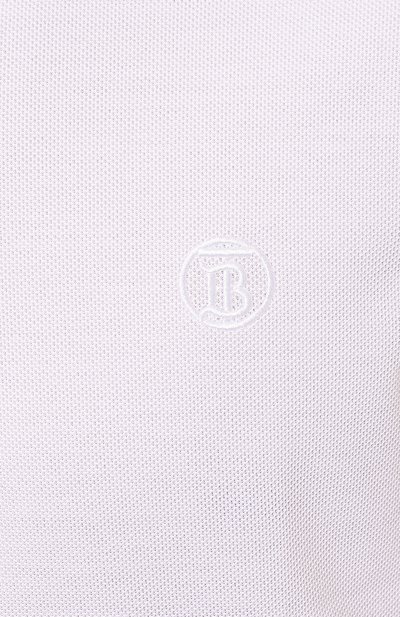 Хлопковое поло BURBERRY, арт. 8084018, фото 5