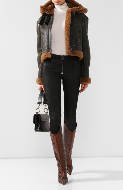 Укороченная дубленка CHLOÉ, арт. CHC19ACV27205, фото 2