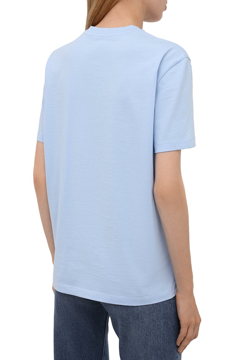Хлопковая футболка STELLA MCCARTNEY, арт. 381701/S0W83, фото 4