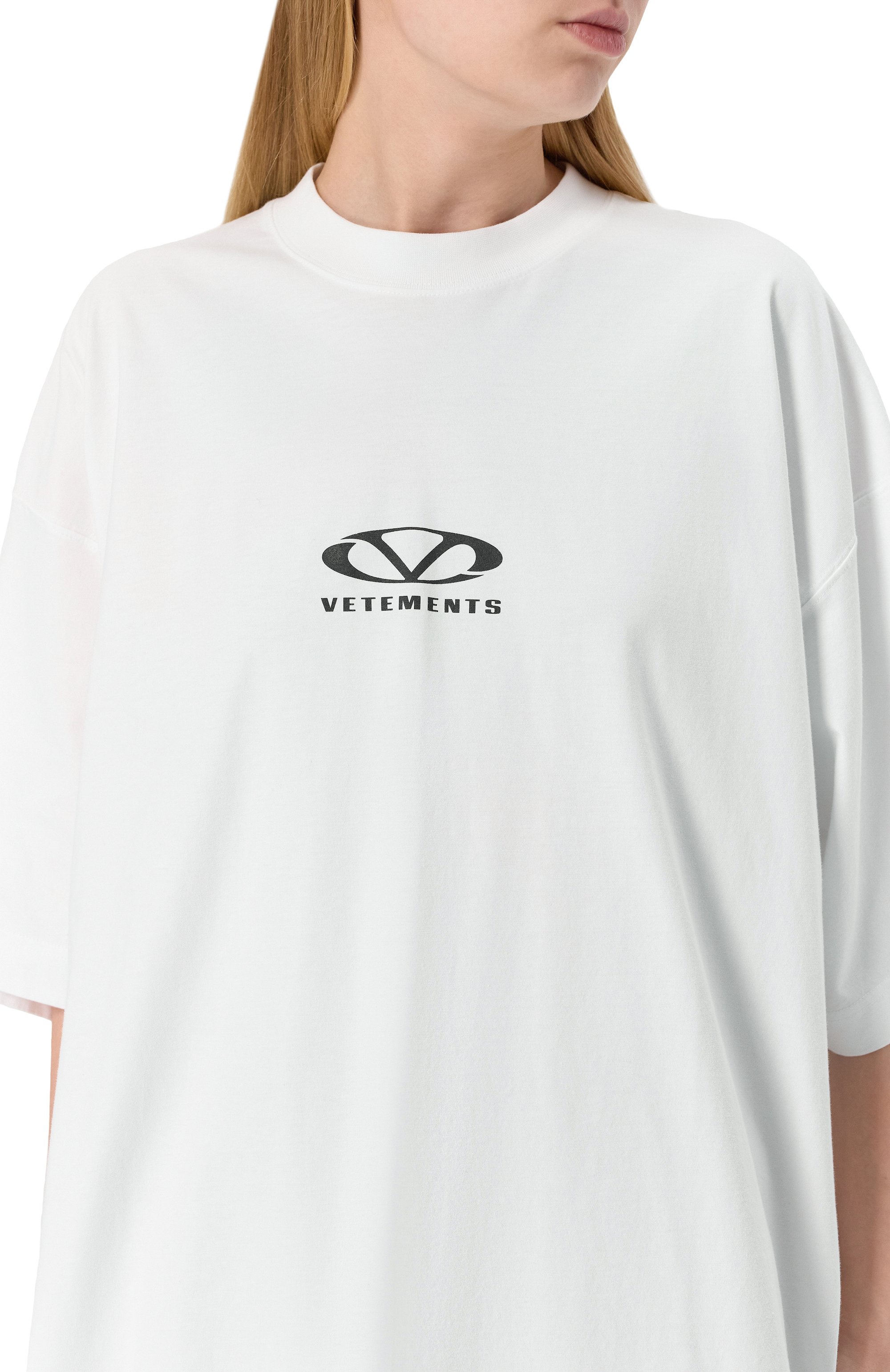 Хлопковая футболка VETEMENTS, арт. UA66TR605W, фото 9