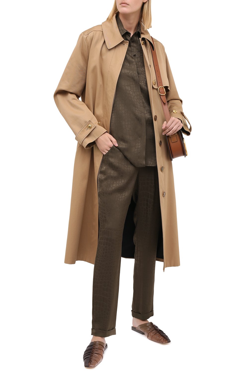 Шелковая блузка KITON, арт. D48407K05T65, фото 2