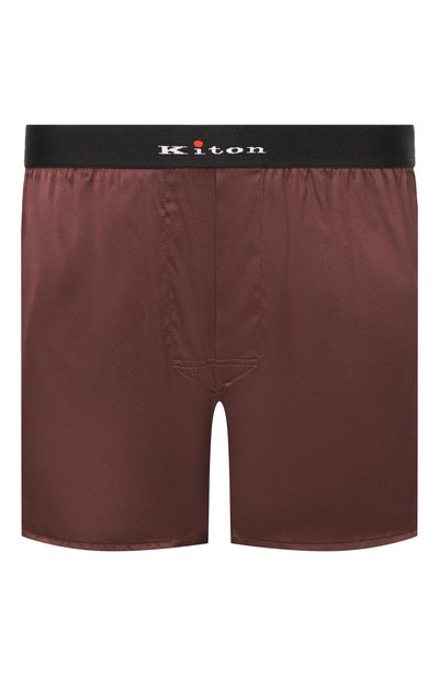 Мужские шелковые боксеры KITON, арт. UNWBX17K0265L