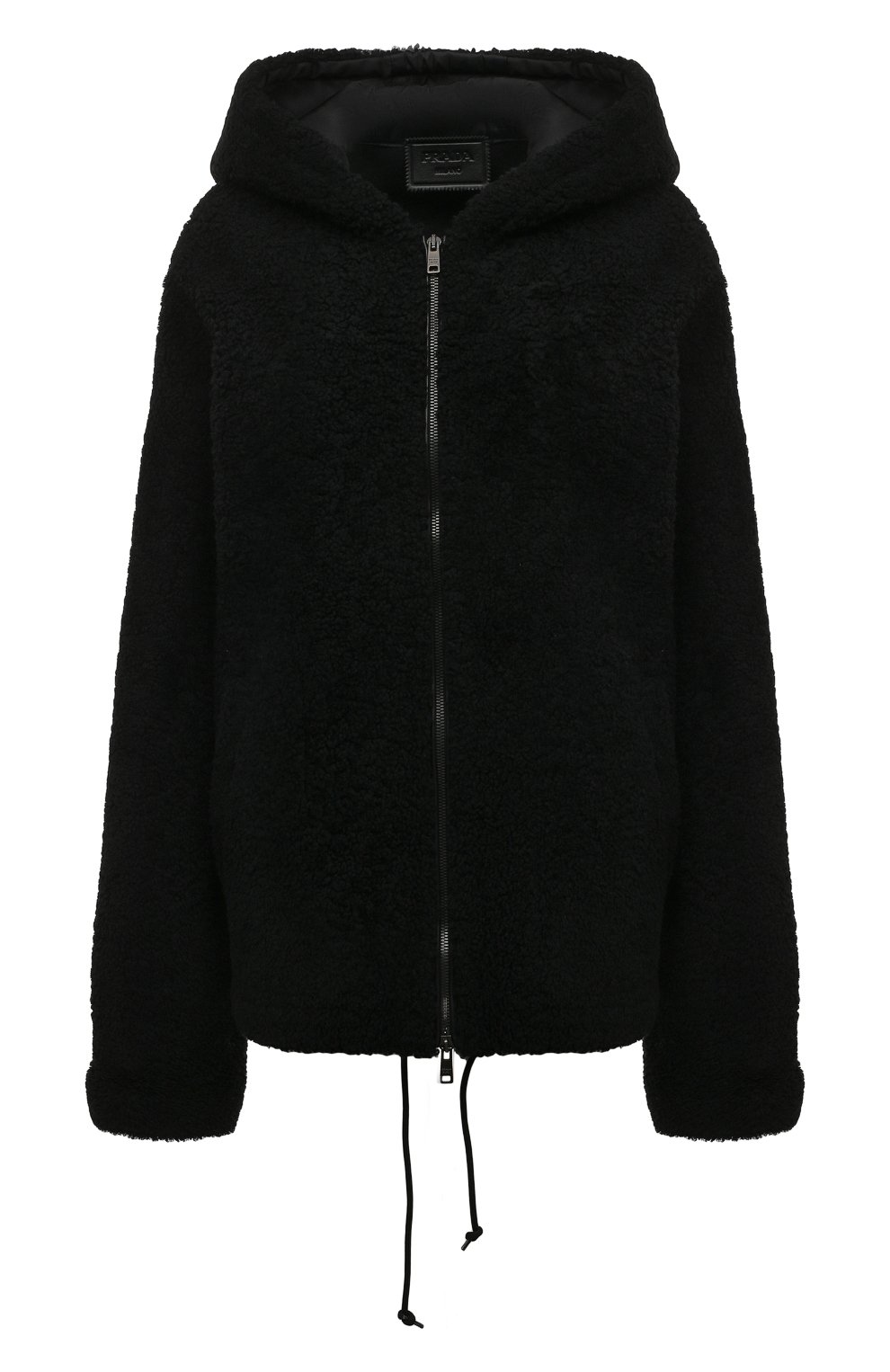 Шуба из овчины PRADA черного цвета по цене 740000 руб., арт. 58943-OFL-F0002, фото 1 Шуба из овчины PRADA, арт. 58943-OFL-F0002, фото 1