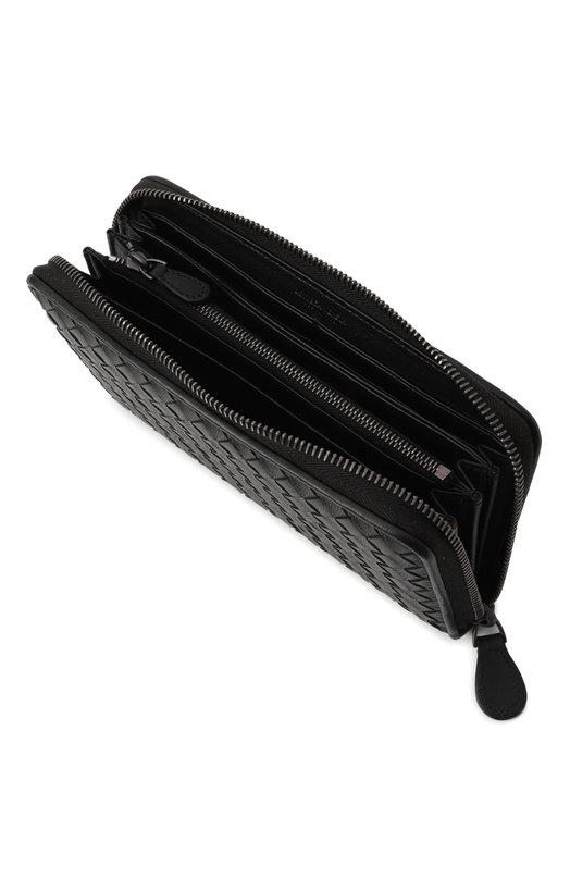 Кожаный кошелек Bottega Veneta 275064/V3UN1 Чёрный  275064/V3UN1 Фото 3