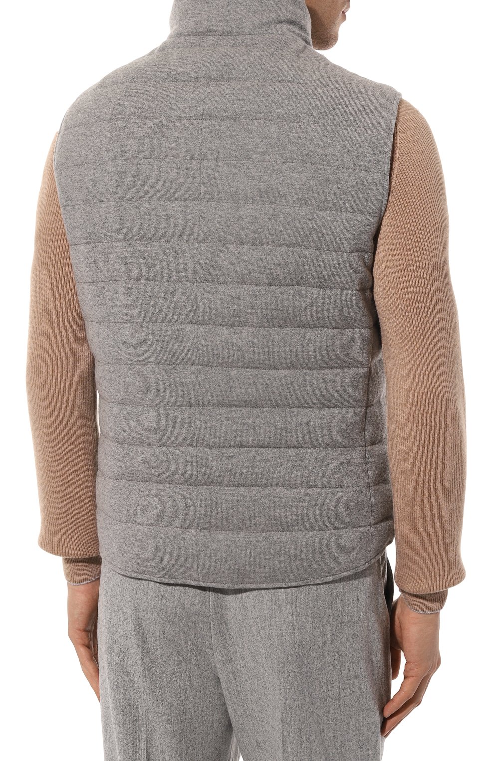 Пуховый жилет BRUNELLO CUCINELLI, арт. M221P107, фото 4
