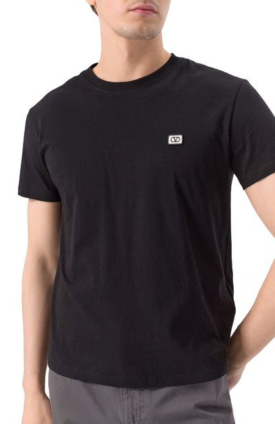 Хлопковая футболка VALENTINO, арт. 6V3MG10VAQ8, фото 5