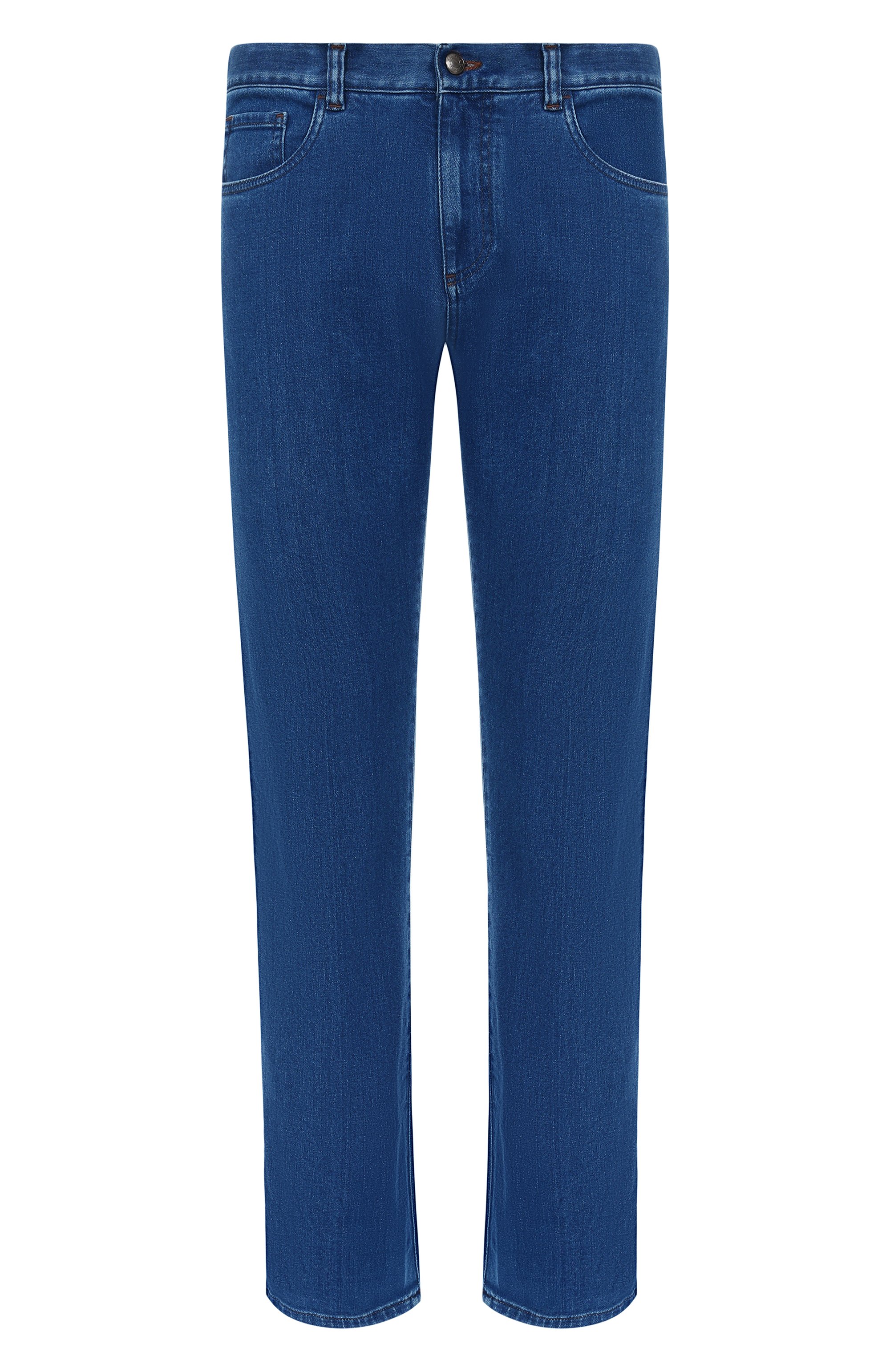 Джинсы CANALI синего цвета по цене 63900 руб., арт. 91719/PX01028, фото 1 Джинсы CANALI, арт. 91719/PX01028, фото 1