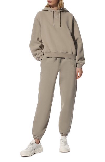 Хлопковые джоггеры ALEXANDERWANG.T, арт. 4CC3214104, фото 2