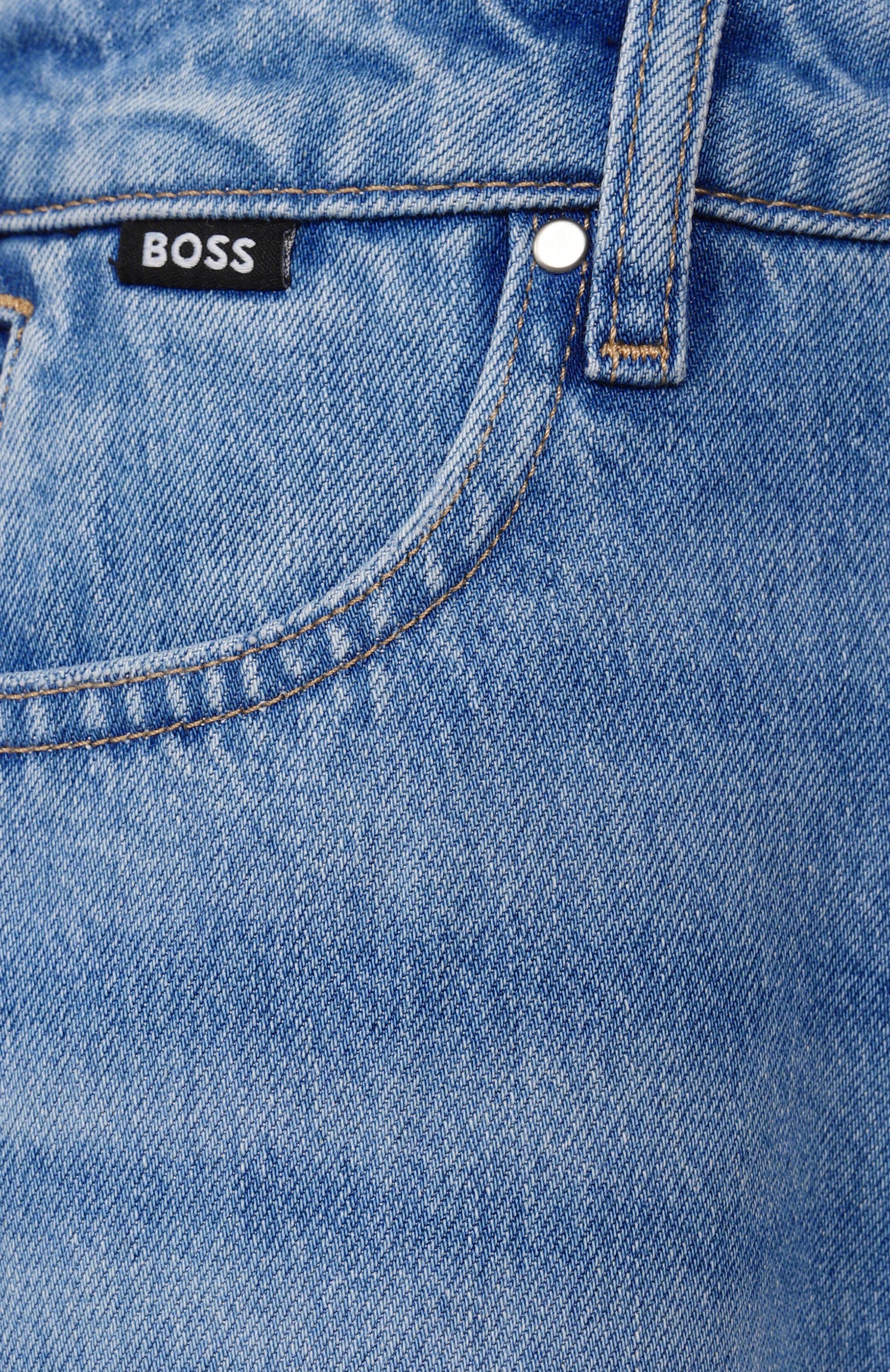 Джинсы BOSS синего цвета по цене 27500 руб., арт. 50538602, фото 6 Джинсы BOSS, арт. 50538602, фото 6