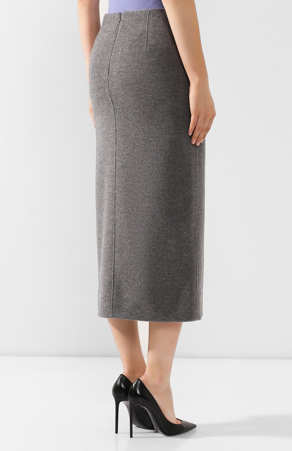 Кашемировая юбка GIORGIO ARMANI, арт. 9WHNN02D/T0020, фото 4