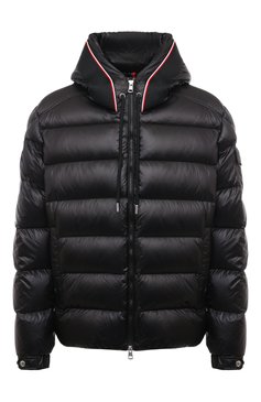 Мужская пуховик pavin MONCLER черного цвета, арт. 1A000.51/595ZZ | Фото 1 (Драгоценные камни: Проставлено; Материал утеплителя: Пух и перо; Материал сплава: Проставлено; Рукава: Длинные; Материал внешний: Синтетический материал; Длина (верхняя одежда): Короткие; Мужское Кросс-КТ: пуховик-короткий; Стили: Кэжуэл)