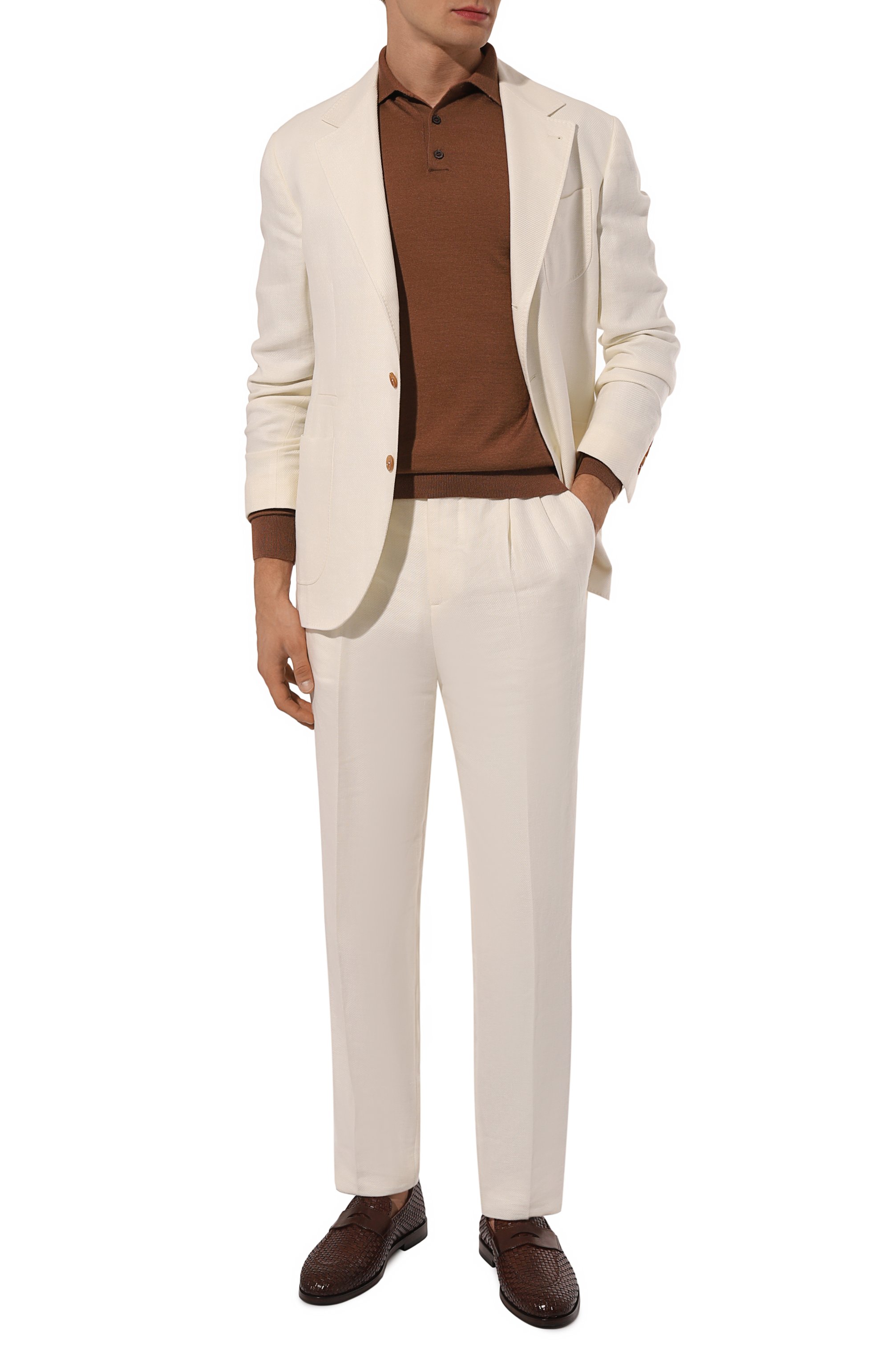 Кожаные пенни-лоферы BRUNELLO CUCINELLI, арт. MZURNTB799, фото 2