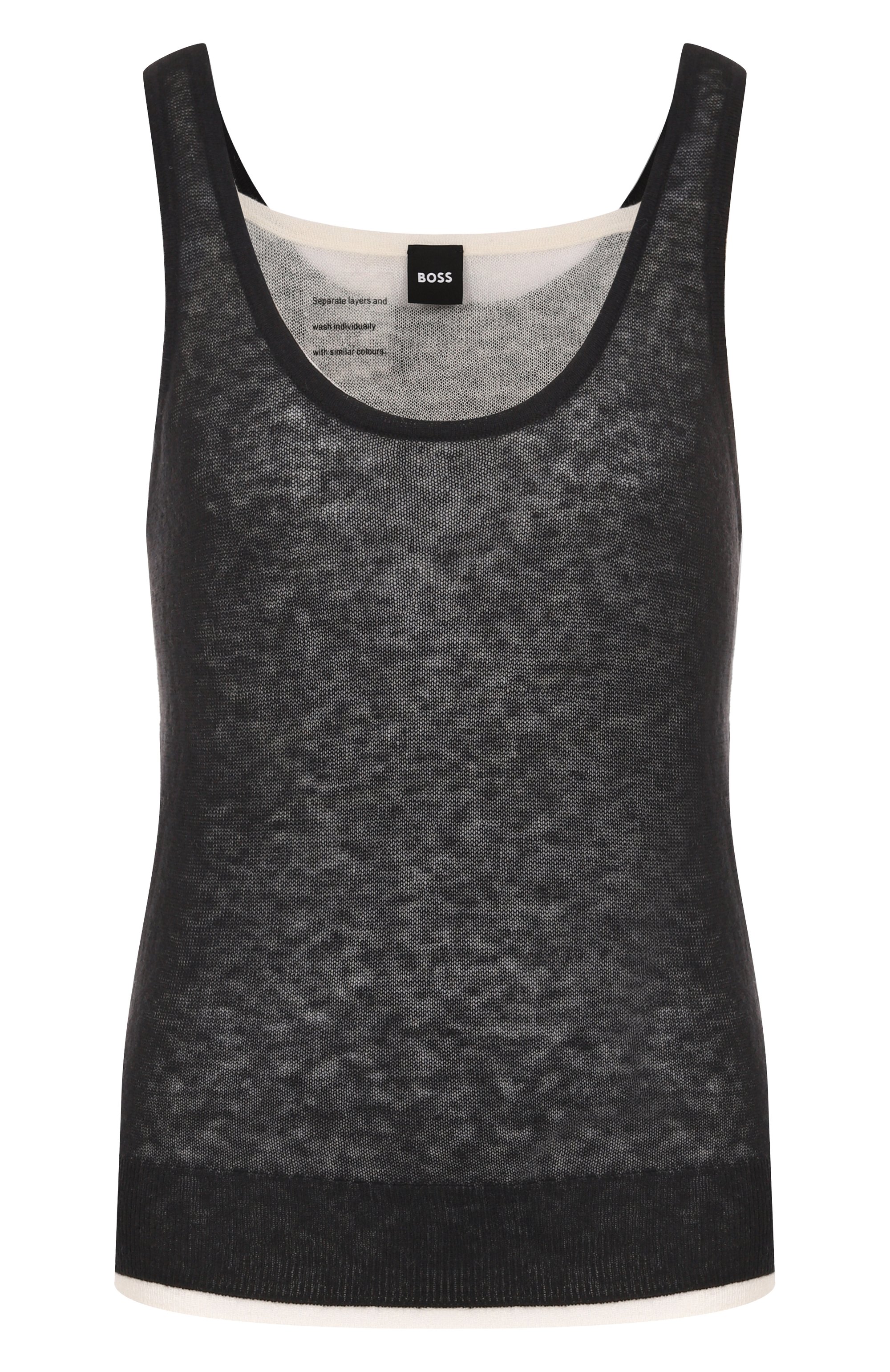 Шерстяной топ BOSS, арт. 50542868, фото 1