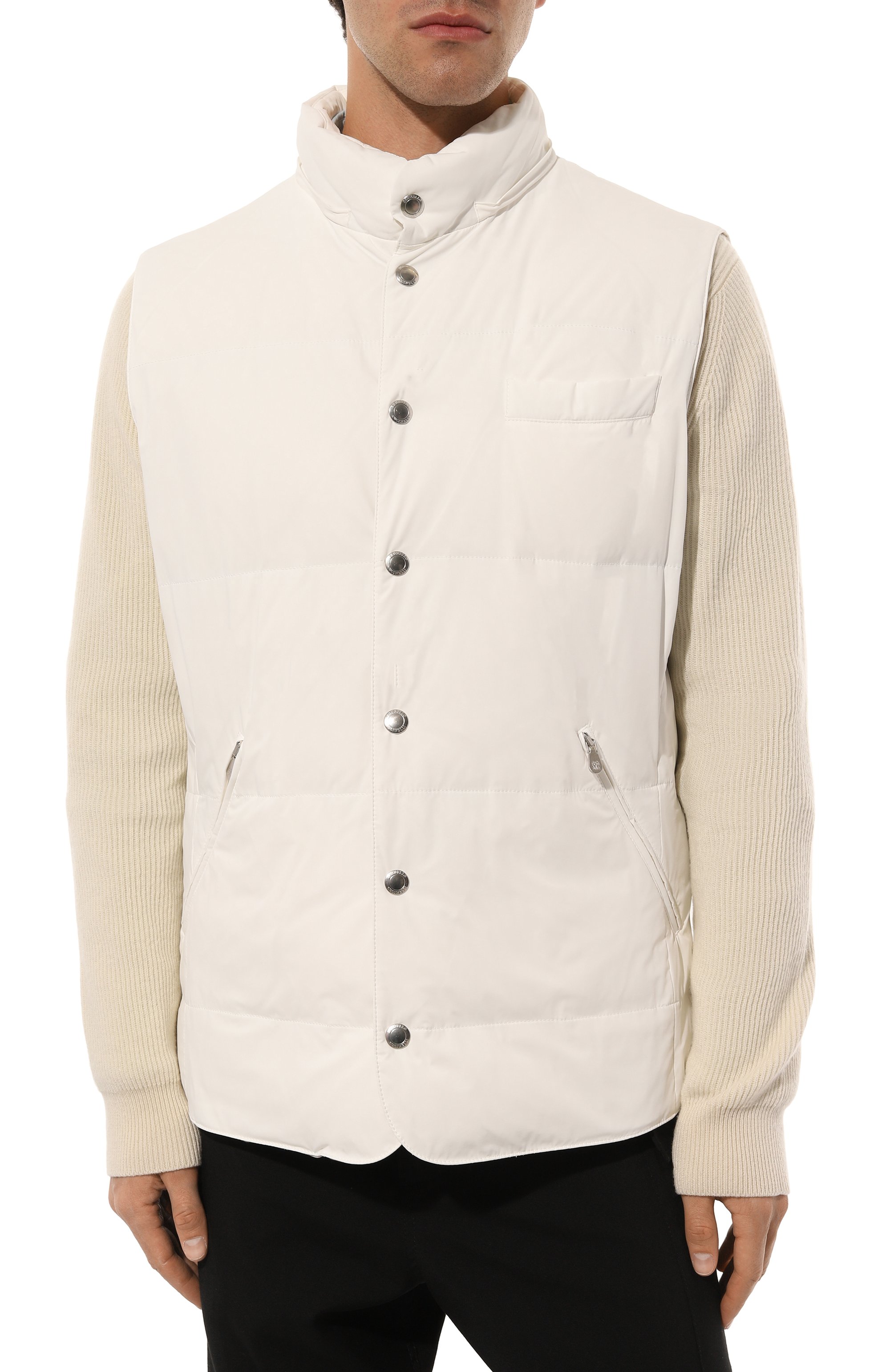 Пуховый жилет BRUNELLO CUCINELLI, арт. MM4031716, фото 3