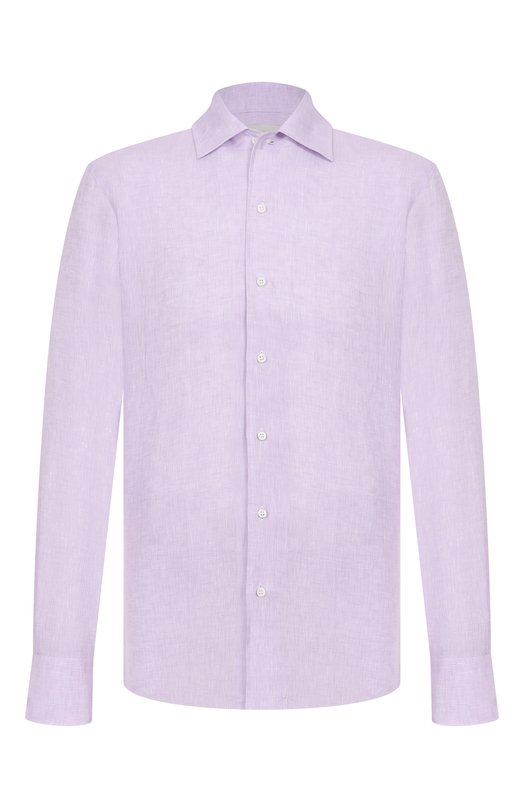 Льняная рубашка MVST M0RBIDA/R0BERT0/R0UND/F3411308-LINEN Сиреневый M0RBIDA/R0BERT0/R0UND/F3411308-LINEN