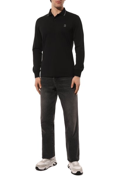 Хлопковое поло BRUNELLO CUCINELLI, арт. M0T619769G, фото 2