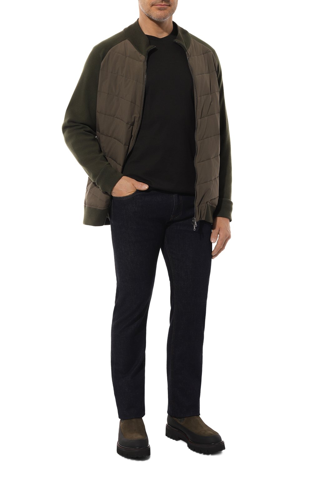 Хлопковый лонгслив PAUL&SHARK, арт. C0P1097, фото 2