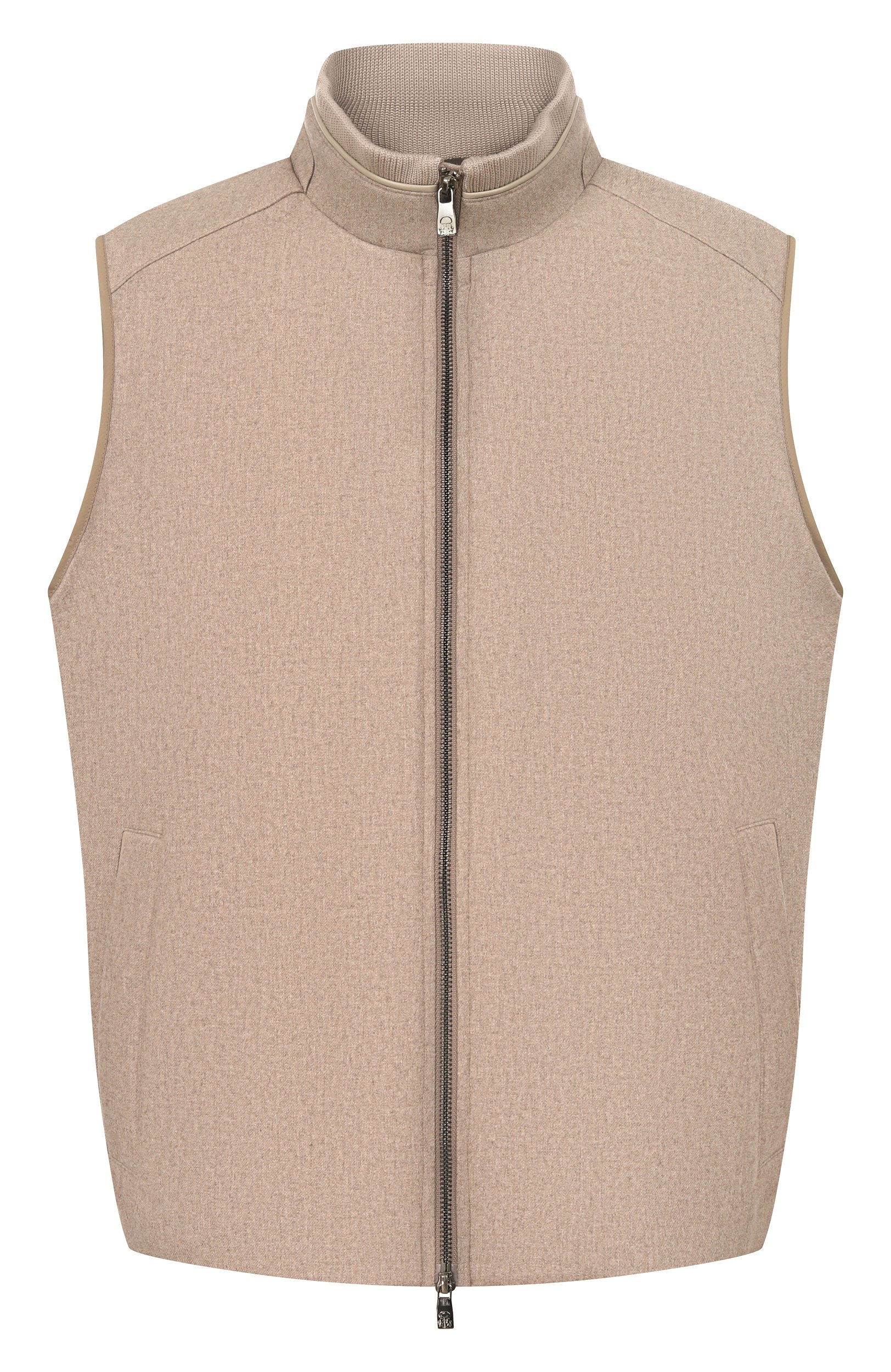 Утепленный жилет CORNELIANI бежевого цвета по цене 107500 руб., арт. 28C5U6/2A20142, фото 1 Утепленный жилет CORNELIANI, арт. 28C5U6/2A20142, фото 1