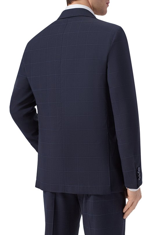 Шерстяной костюм Andrea Campagna SALINA SRC/T26110_SET Синий  SALINA SRC/T26110_SET Фото 3